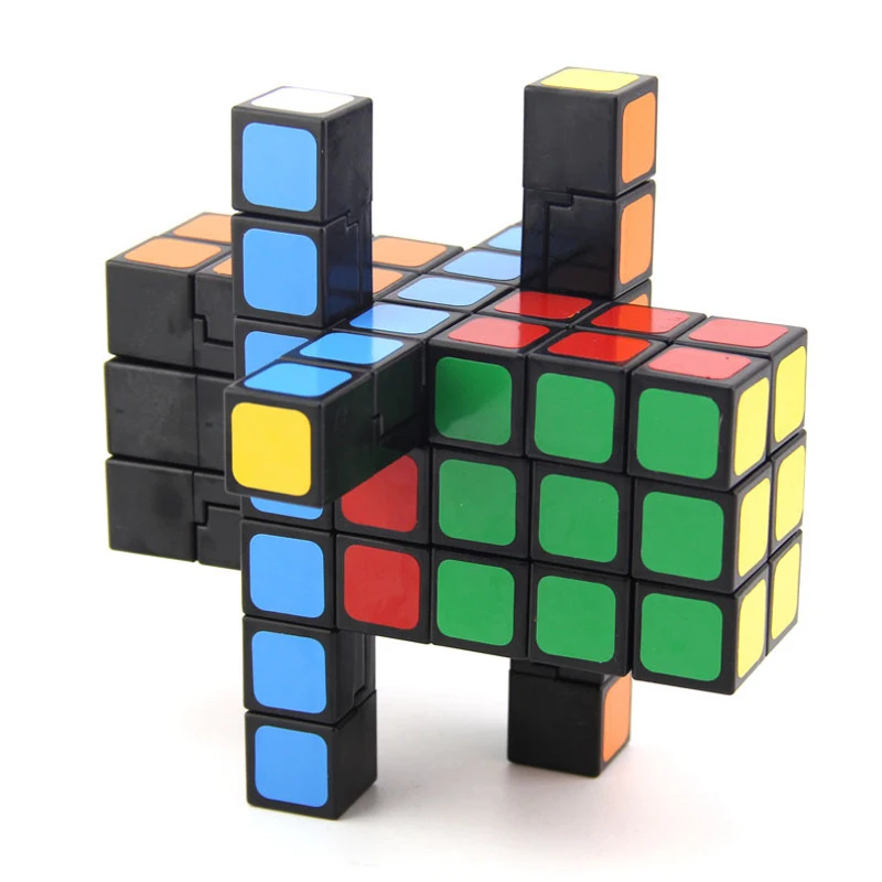 WitEden неравный 3x3x7 Камуфляжный магический куб профессиональный скоростной пазл 337