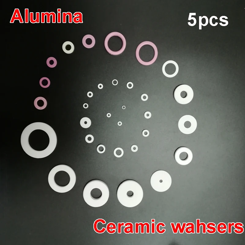 5 шт./партия шайба глинозема керамическая круглая износостойкая Изолированная