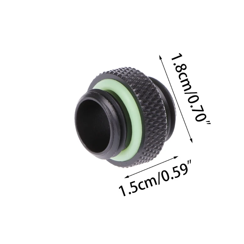 Новинка миниатюрное двойное внешнее резьбовое соединение Barrow G1/4 '' двойной