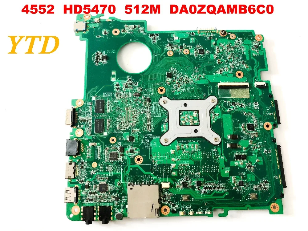 Оригинальная материнская плата для ноутбука ACER 4552 HD5470M 512M DA0ZQAMB6C0 протестирована