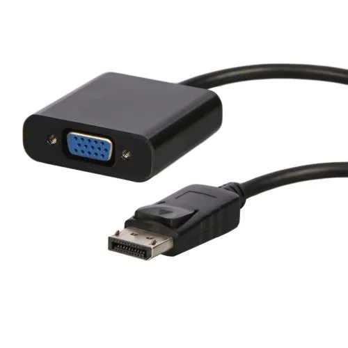 500 шт./лот * интерфейс Thunderbolt порт дисплея DP штекер-гнездо VGA конвертер кабель
