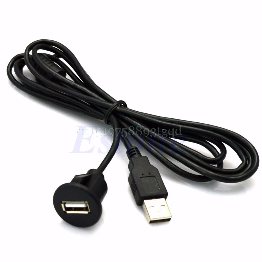 1 м автомобильное крепление для приборной панели USB 2 0 A штекер на гнездо панель