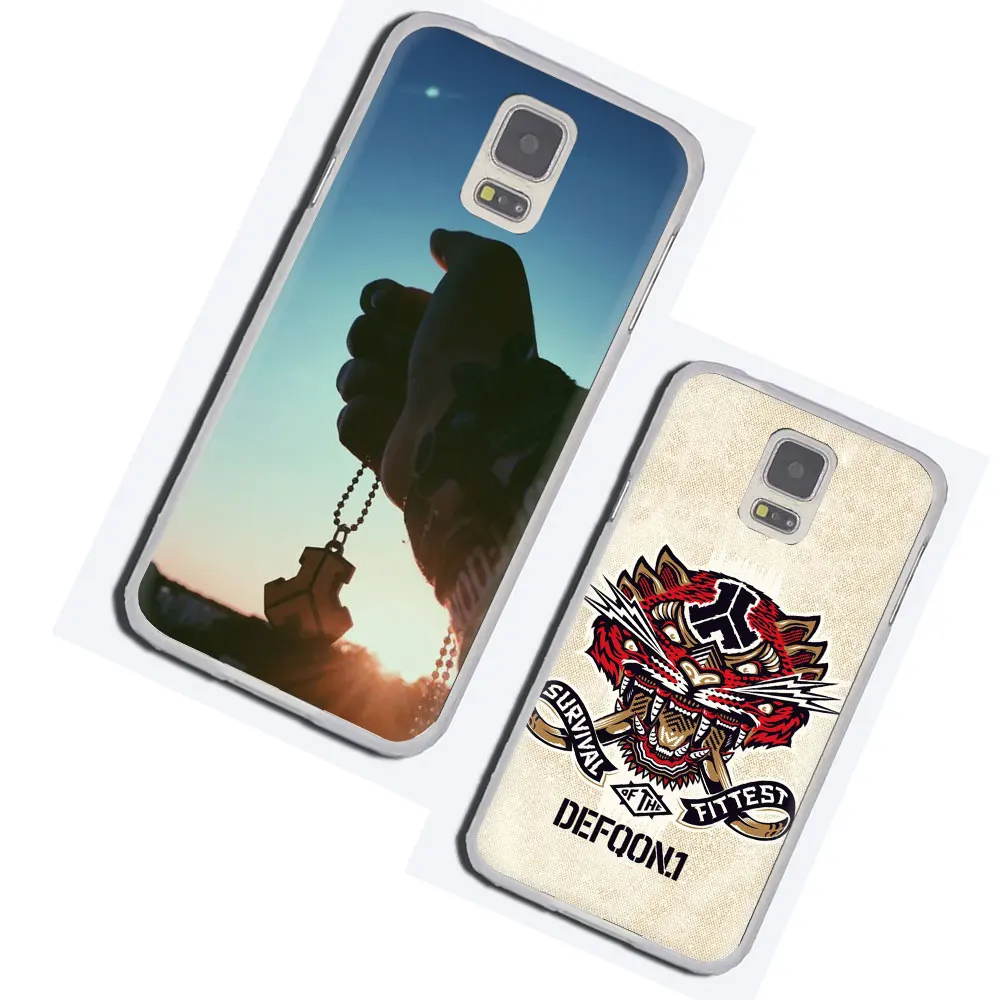 Твердый чехол для телефона defqon 1 Samsung Galaxy S6 7 Edge S8 9 10 Plus Note 8 M10 20 30 | Мобильные