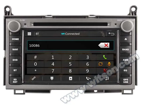 7 "емкостный сенсорный экран специальный автомобильный DVD для Toyota Venza 2008-2017 с
