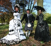 historicalcustomer made victorian dress 1860s civil war dress vintage cosplay dresses scarlett dress sz us6 36 v 2443