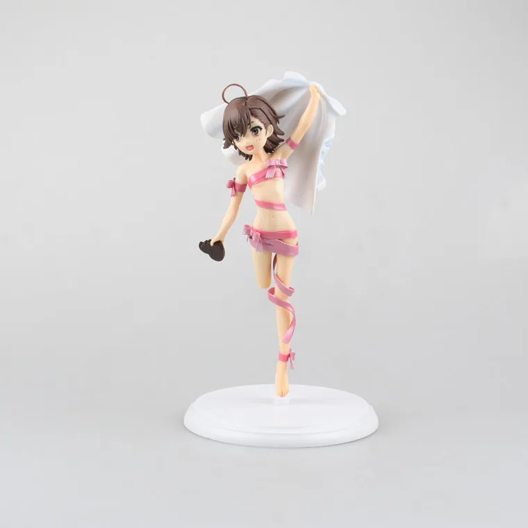 Huong Аниме Фигурка 24 см 2 цвета Toaru Kagaku no Railgun Mikoto Misaka 1/6 Масштаб ПВХ фигурка