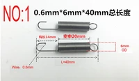 20pcs 0 66400 88450 88651 01050mm stainless steel advertising light box tension spring extension tension spring