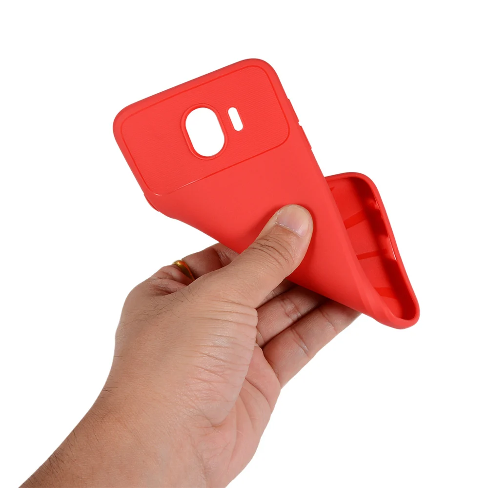 Fundas samsung Galaxy J4 J6 2018 Чехлы мягкая резина термопластичный полиуретан Силиконовые