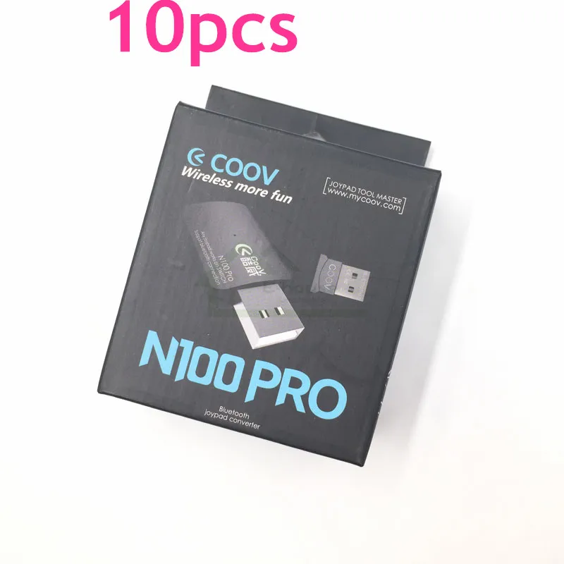 10 шт. Coov N100 PRO для PS4/Xbox Один беспроводной usb адаптер конвертер геймпада Nintendo Switch NS