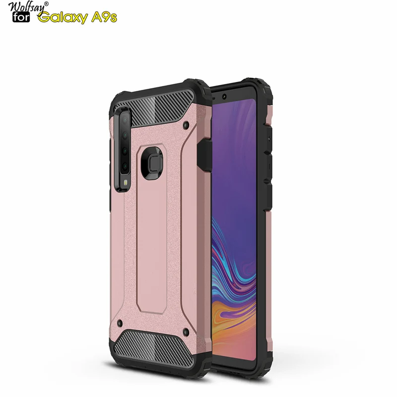 Чехол Wolfsay для Samsung Galaxy A9 2018 гибридный прочный защитный чехол из ТПУ и ПК 2018/A9 Star Pro