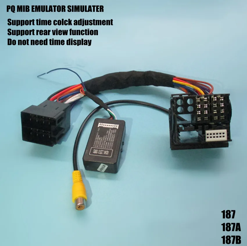 PQ MIB RCD330 плюс декодер Canbus симулятор эмулятор шлюза для игры в гольф MK5 MK6 Passat B6 B7