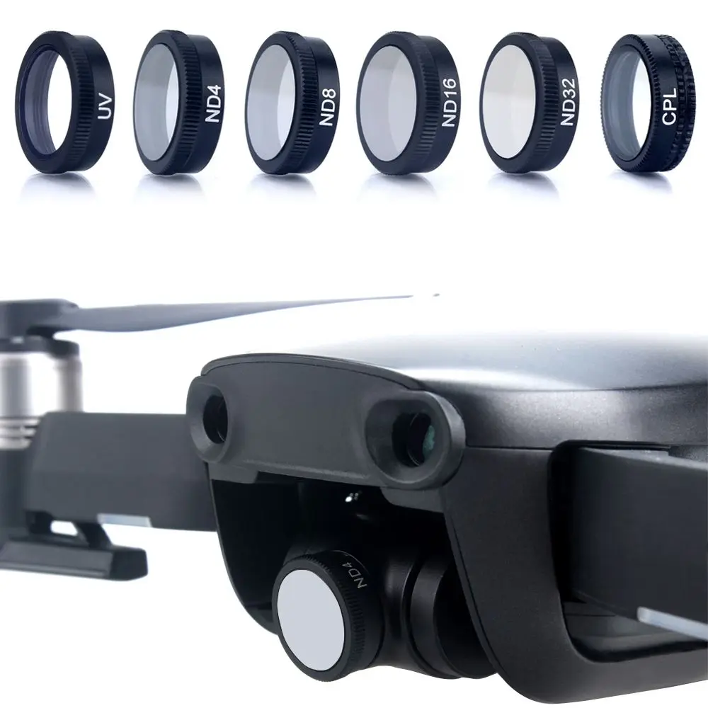 Фильтры для объективов DJI Mavic Air 4 K Камера объектив с мультипокрытием фильтры 6