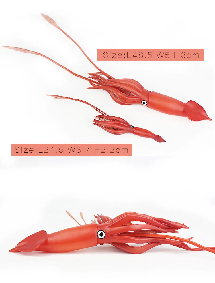 Wiben Sea Life Каракатица игрушка-симулятор животного модель экшн и игрушки Фигурки обучающие и образовательные подарок для детей