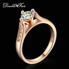 Кольцо женское, розовое золото, 0,8 карат, DFR065
