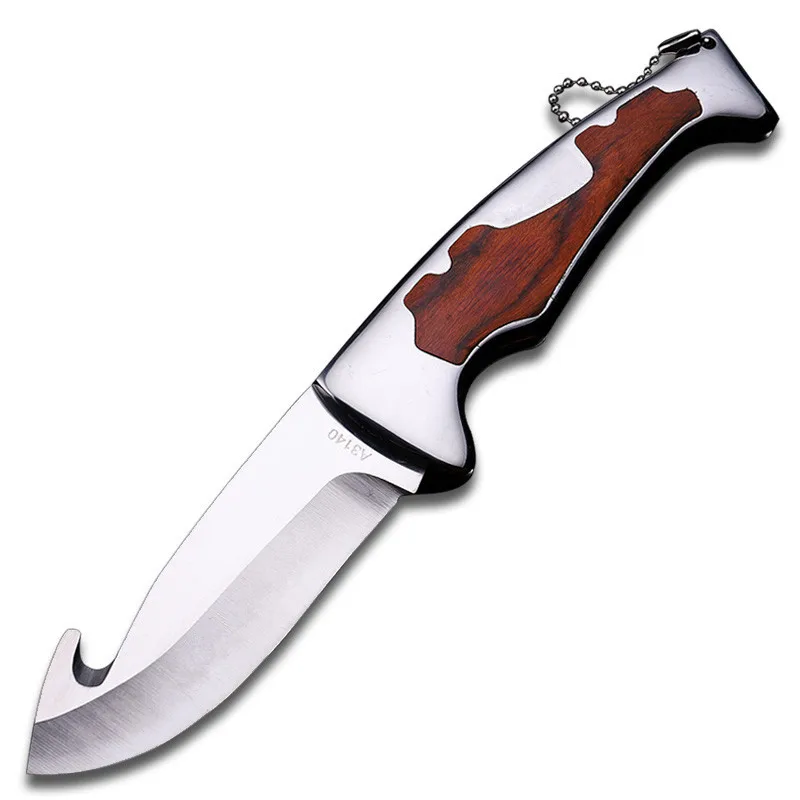

New Hot Sale Outdoor Tactical Fixed Folding Knife Self-defense Wilderness Survival High Hardness Fruit Hunting Knives EDC Tools