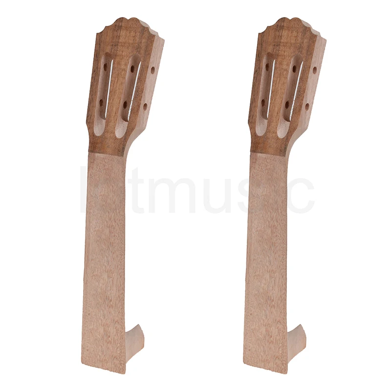 

Neck for 23 Inch Ukulele Mahogany Wood Hawaii Guitar DIY Parts for Luthier