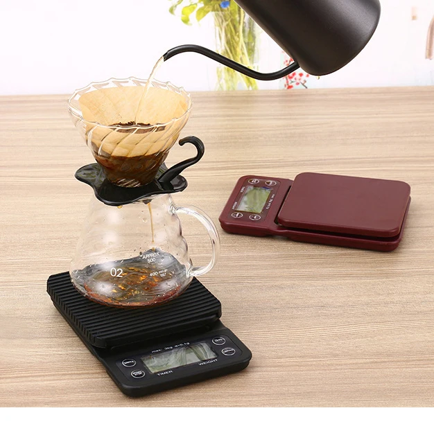Профессиональные кофейные весы с таймером 3 кг/0 1 г|weight scale|electronic balancefood weight scale |