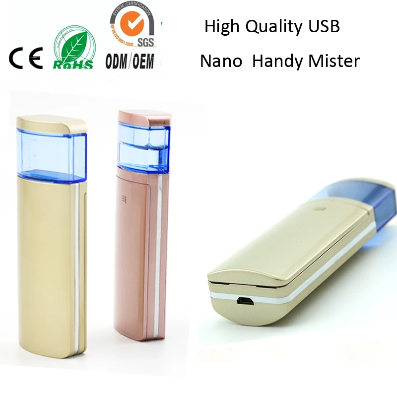 Мини уход за лицом и глазами нано увлажняющий крем для кожи USB Перезаряжаемый