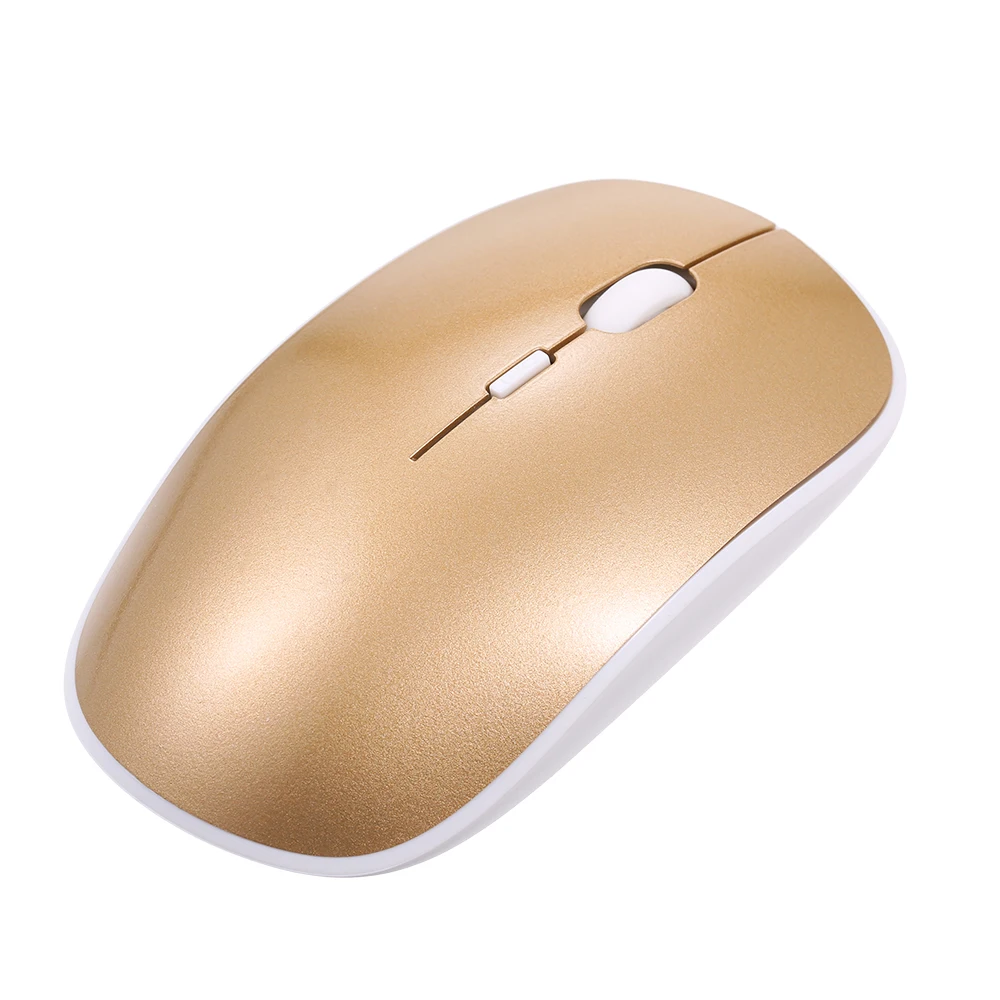 Портативная Мобильная мышь с usb приемником 4 кнопки 2 4G беспроводная 1600DPI
