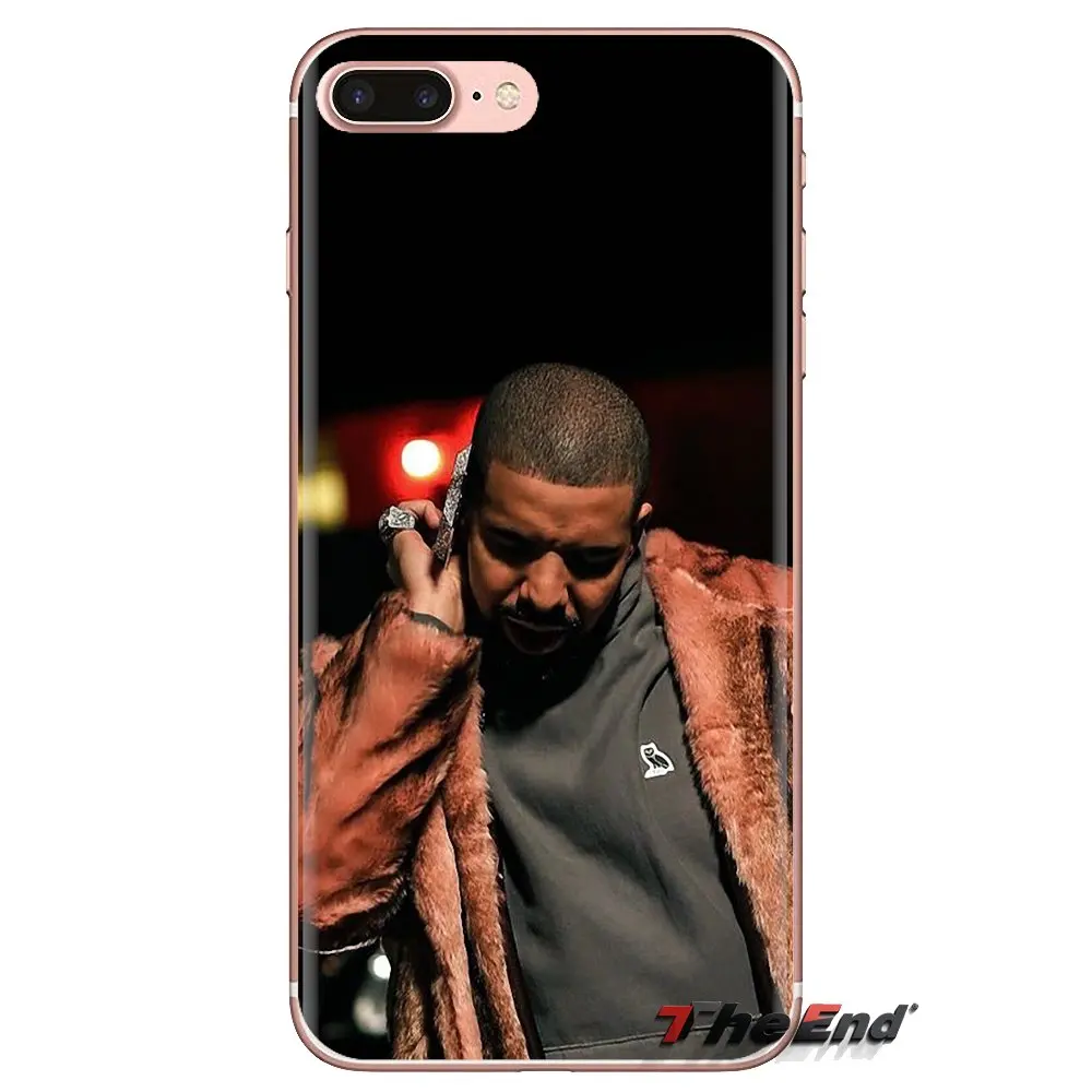 For Huawei G7 G8 P7 P8 P9 P10 P20 P30 Lite Mini Pro P Smart Plus 2017 2018 2019 Transparent TPU Shell Covers Drake Hotline Bling |