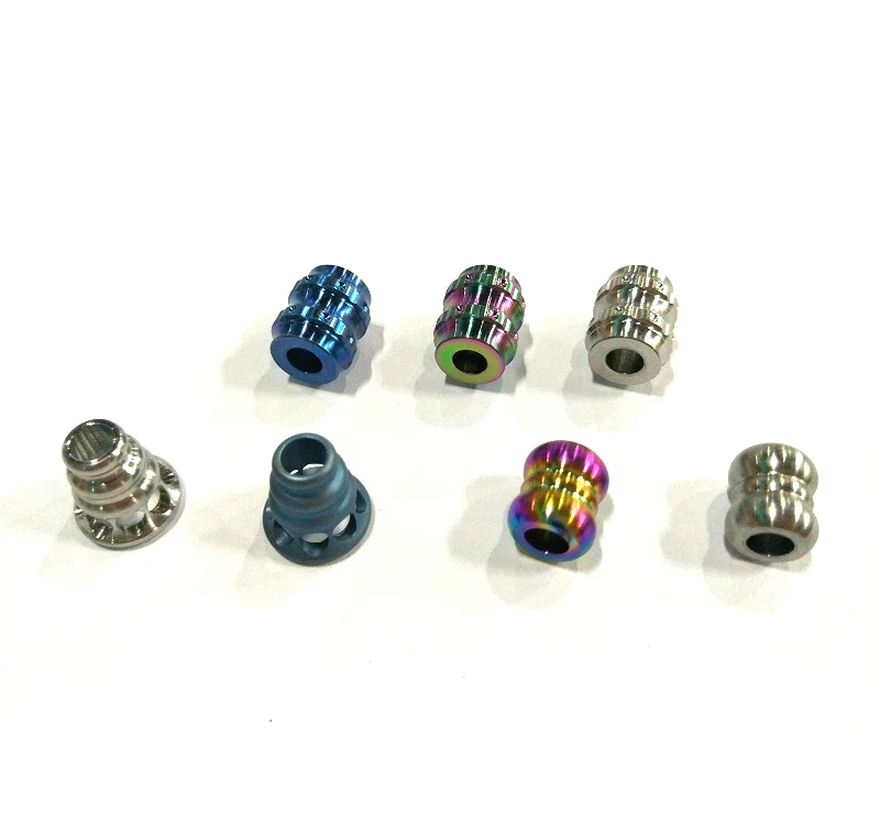 Нож из титанового сплава TC4 с бусинами для повседневного использования нож на