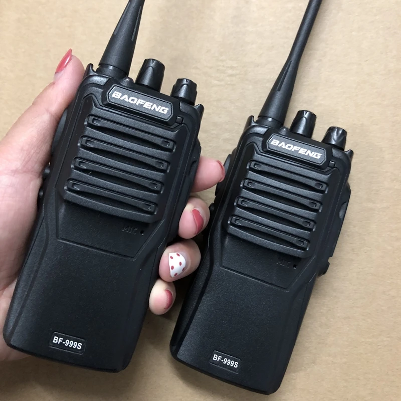 Рация baofeng 999S 2 шт. УВЧ 400 470 МГц 5 Вт мощная двухсторонняя радиосвязь 16 каналов +