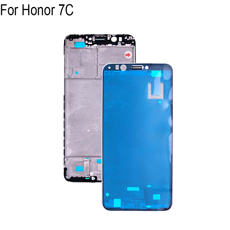 Оригинальный ЖК-держатель для экрана передняя рамка Huawei Honor 7C 7 C корпус средняя