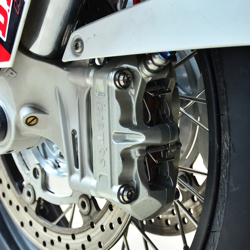 Винтовая гайка из титанового сплава калибр GR5 для Ducati 420el Carbon Dark Monster 696 796 821 1100 1200