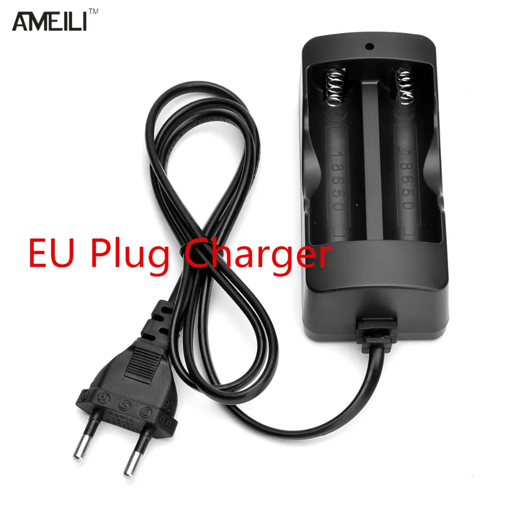 2 шт. 18650 3.7 В Перезаряжаемые литий ионный Батарея С EU/US/UK/АС Plug Зарядное устройство