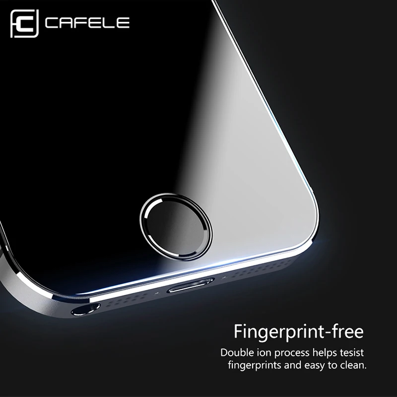 Закаленное стекло CAFELE 2.5D для iPhone 11 Pro Max X XS MAX XR 5 5s SE защита экрана 0 3 мм