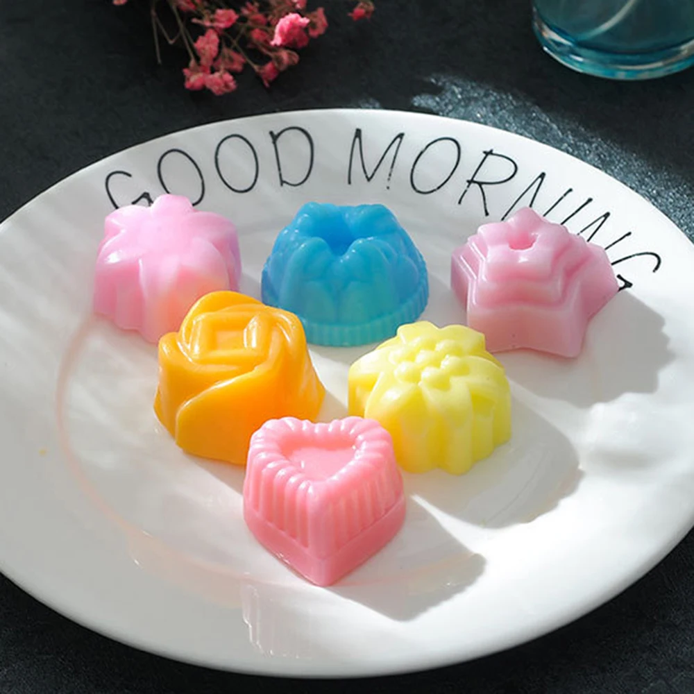 Форма цветка травы Mooncake плесень Кондитерская форма Бытовая Кухня DIY печенье для