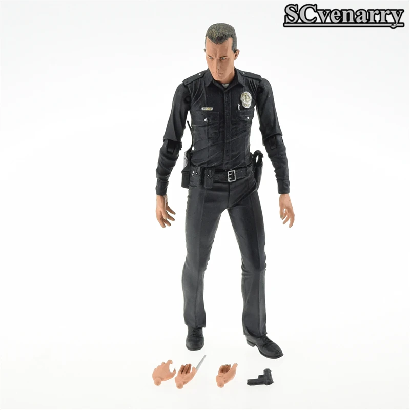 Терминатор 2 Action NECA Figure T 1000 Galeria Mall Toy 7 &quot18 см модель игрушки|figure toy|model toyterminator |