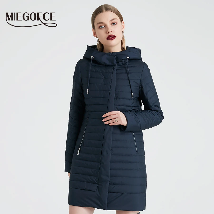 MIEGOFCE 2019 Весна ветрозащитное пальто стеганая парка Теплая женская куртка с
