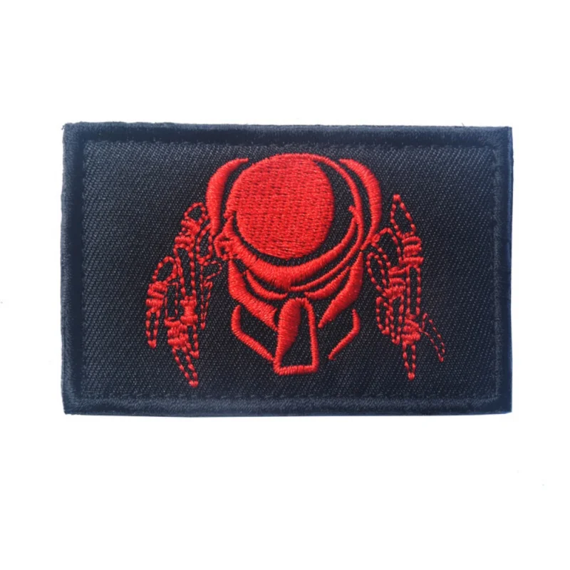 Тактический значок для вышивки прямоугольный нашивка сделай сам одежды застежка