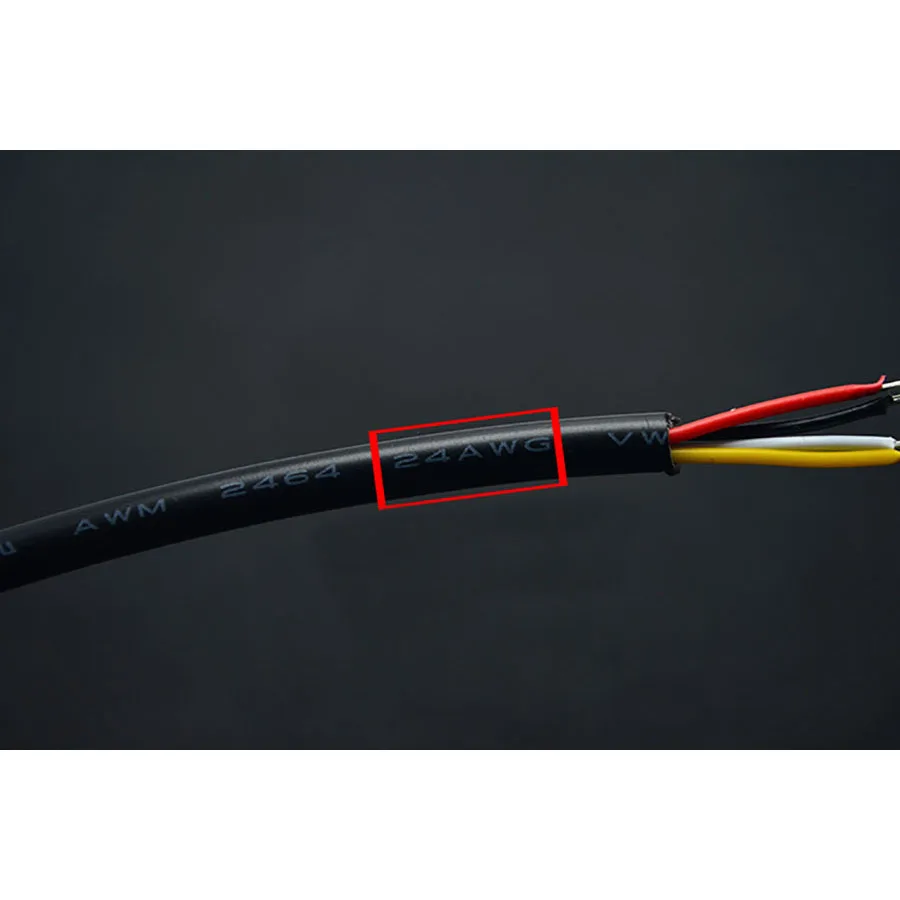 EClyxun 10 метров ПВХ кабель куртка UL2464 2C/3C/4C/5C 24AWG многожильный луженый медный провод