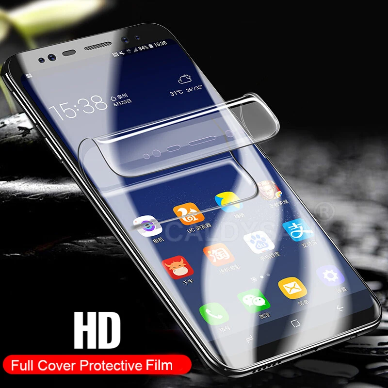 Защитная пленка Aocarmo для Samsung Galaxy S6 S6edge S7 Edge S8 S8plus S9 Plus|Защитные стёкла и плёнки