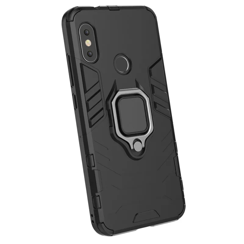Противоударный защитный чехол для Xiaomi Redmi 6 pro автомобильный держатель магнитный