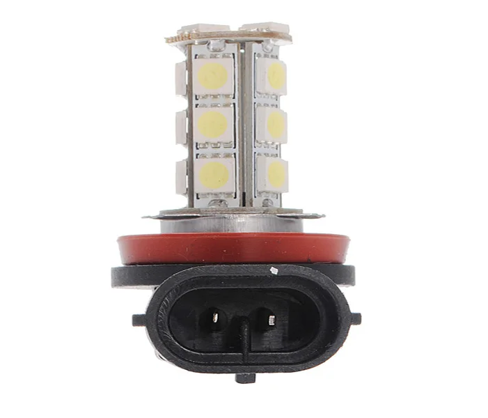 White H11 H8 18 LED 5050 SMD Car Auto Day Driving Fog Lights Headlighit Lamp Bulb DC12V One Piece Best Price | Автомобили и