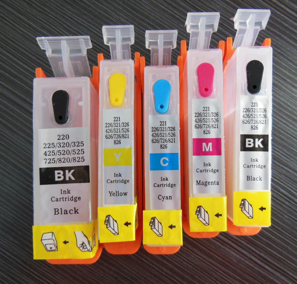 Картридж для принтера Canon iP4850 iX6550 MG5150 MG5250 MG6150 MG8150 MX885 MG5350 MG6250 MG8250|ink cartridge refill machine|ink