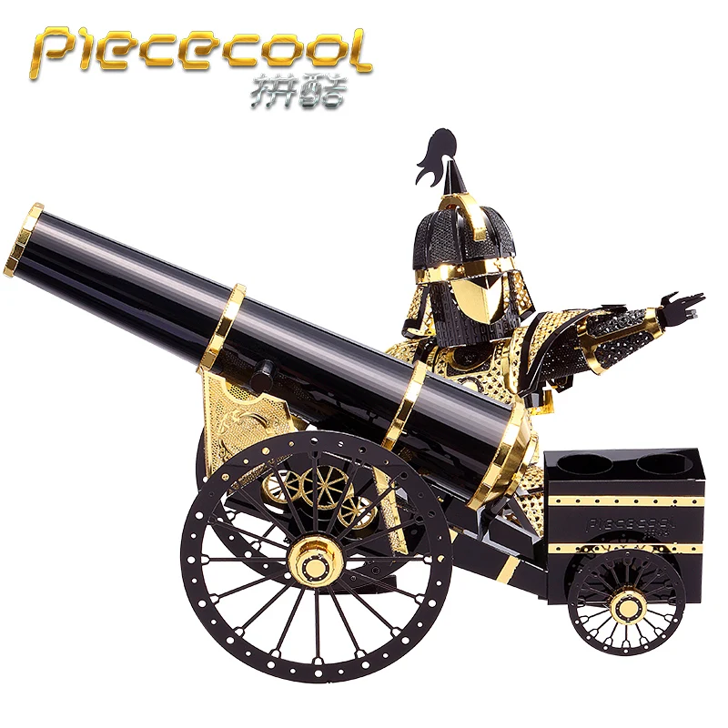 Металлический 3D-пазл Piececool модель для артиллериста лазерная вырезка развивающая