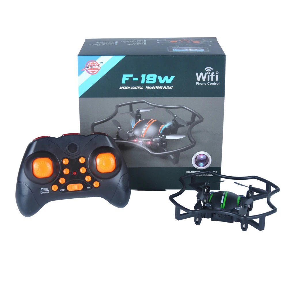 Квадрокоптер EBOYU F19W 2 4 ГГц Wi Fi FPV камера 0 3 МП с удержанием высоты|drone wifi fpv|pocket dronedrone