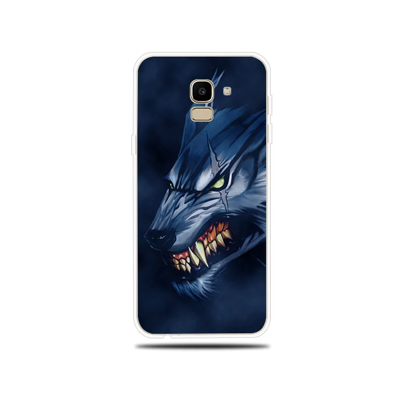Силиконовый чехол с рисунком дикого волка для Samsung Galaxy J1 Mini J2 Pro J3 J5 J7 Prime 2017 2016 2015 J4