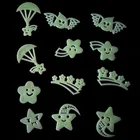 12 шт., наклейки со звездами