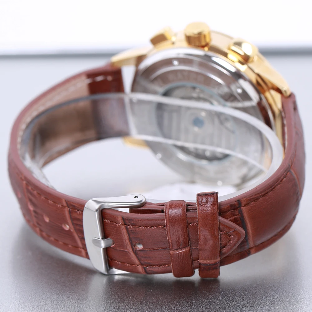 Часы наручные JARAGAR мужские механические брендовые роскошные модные