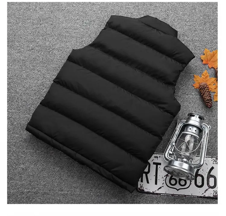

6XL 8XL New Arrival Brand Vest Men Winter duck down Ultra Light 90% Duck Down Vest Loose waistcoat vest Sleeveless jacket 3XL