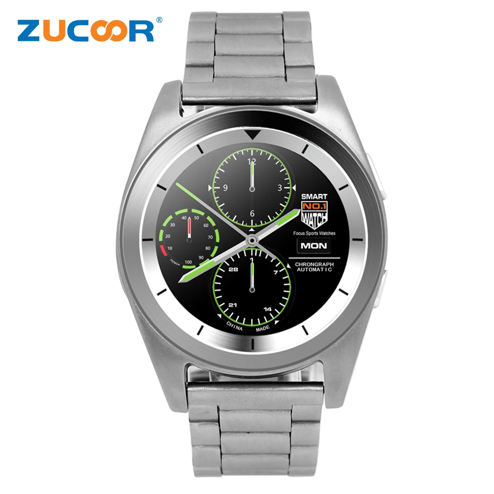 Роскошные Smart Watch ZW35 Наручные Часы Синхронизация Оповещения Сердечного ритма Health