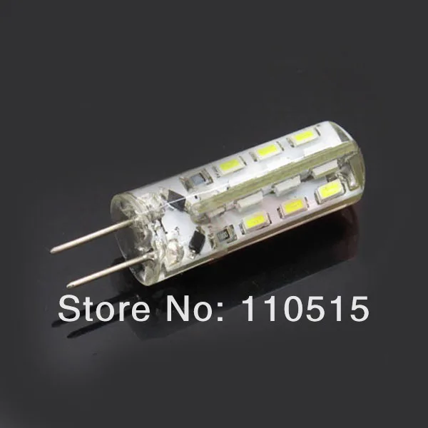 G4 3.6 Вт 3500 К 120 люмен 24 SMD 3014 из светодиодов теплый белый лампа 12 в постоянного тока