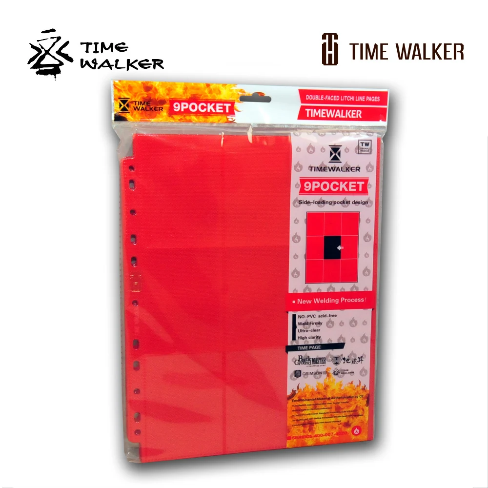 20 страниц в партии защита для торговых карт красочные (20 штук) двухсторонние 9