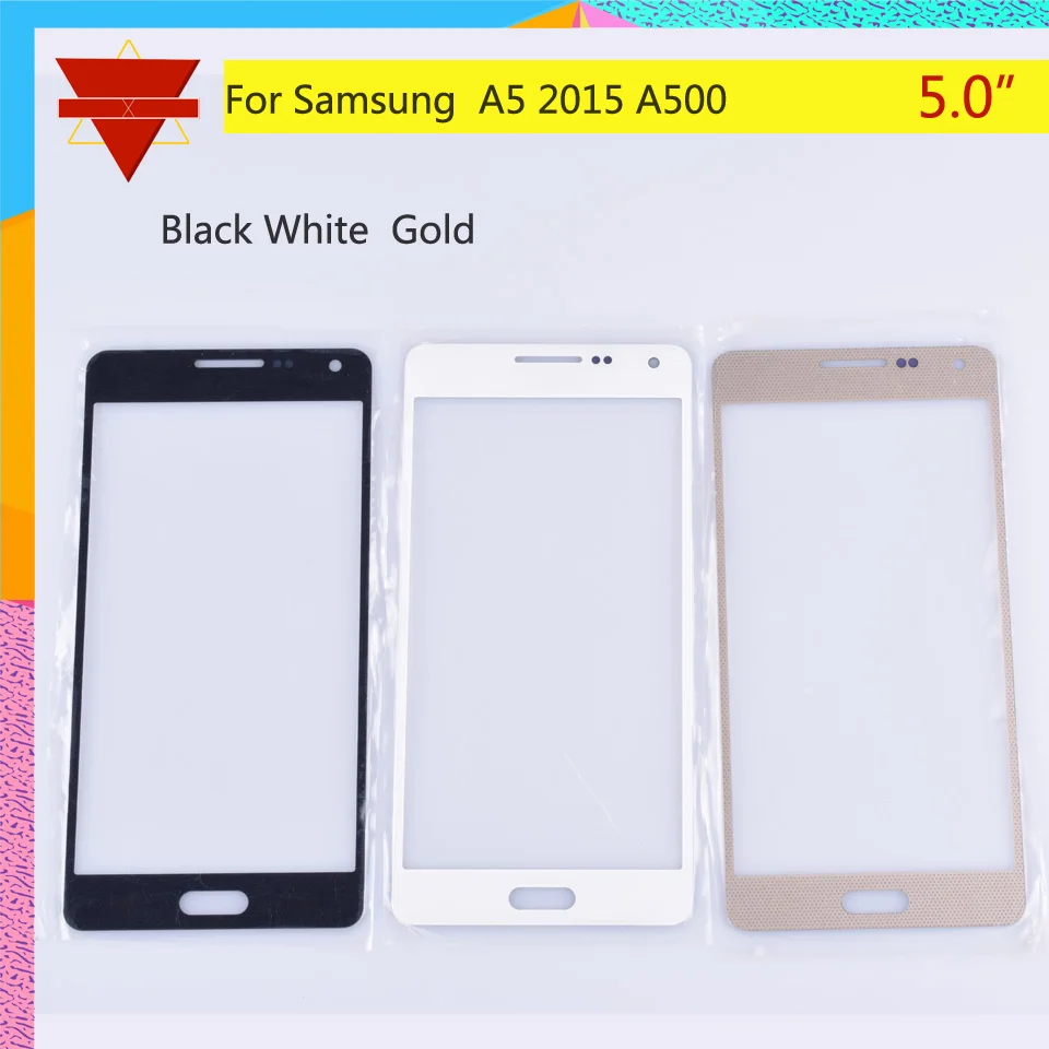 5 0 &quotдля Samsung Galaxy A5 2015 A500 A500F A500FU A500M A500Y A500FQ сенсорный экран передняя стеклянная