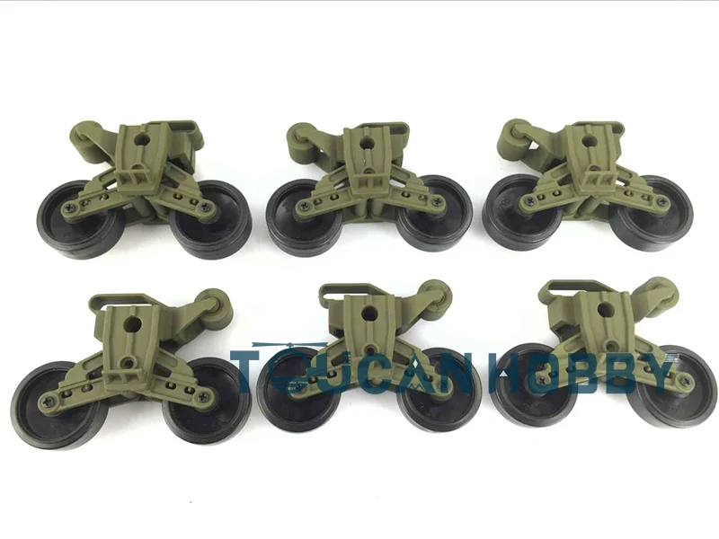

HengLong 1/16 Scale USA M4A3 Sherman RC Tank 3898 Plastic Road Wheels TH00455